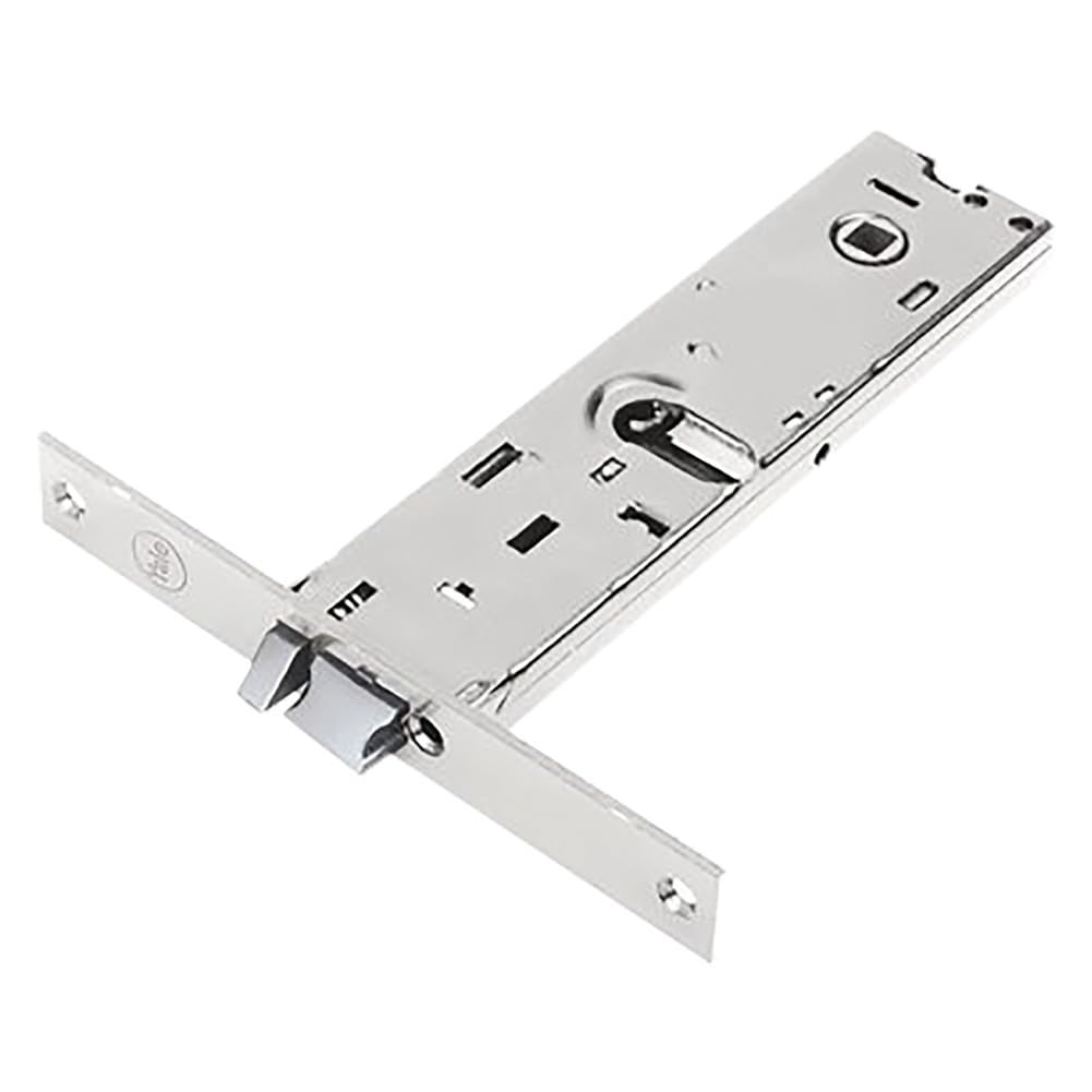 Serrature Elettriche Yale Porte Alluminio Foro Per Cilindro Ovale Quadro 8 Interasse 47 (Entrata 80 Mm. - Frontale 22) - 4