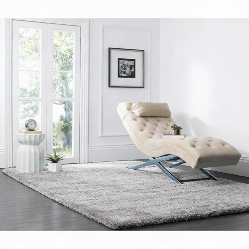 Image of Soft Plush Shag Area Rug, Modern Fluffy Carpet for Bedroom, Living Room Bedroom, Kichen, KidsRoom etc.CLR-1, Size 4x6 feet