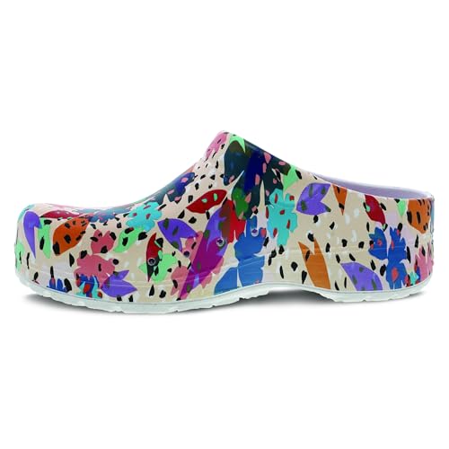 Image of Dansko Kane Slip-On Mule Clog for Women - Lightweight Cushioned Comfort and Removable EVA Footbed with Arch Support - Easy Clean Uppers