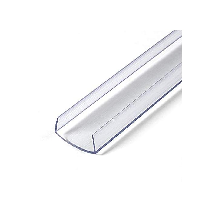 Buy Outwater Plastics 100Cl Clear 1" Rigid Vinyl Clear Plastic U