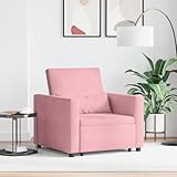 Le fauteuil se transforme facilement en canapé-lit et offre ainsi des possibilités d'utilisation flexibles pour les sièges ou les invités.