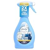 Febreze Textile Spray Désodorisant, Pureté De Coton, 385 ML, Élimine Les Odeurs Emprisonné...