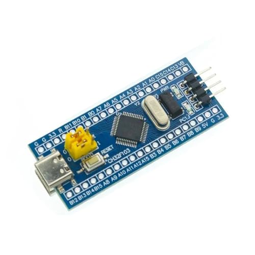 Image of REES52 STM32F103C8T6 ARM STM32 Minimum Development Board Module for Compatible with Arduino DIY Kit CH32F103C8T6, USB Type-C Interface
