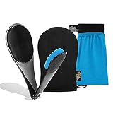 Bondi Sands Accessories Kit | Includes Exfoliation Mitt, Application Mitt, and Back Applicator to Pr