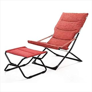 GGZONE Cadeiras de campismo espreguiçadeiras de jardim cadeira dobrável cadeira de descanso dobrável uso em casa cadeira encosto de lazer varanda cadeira de sesta espreguiçadeira portátil (Cor, A), B Beautiful Scenery