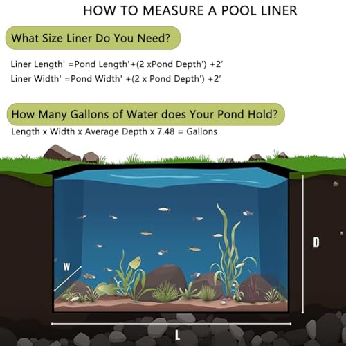 Bâche de bassin 7x10m noire en PVC flexible de 0,12mm pour bassins et cascades - 4