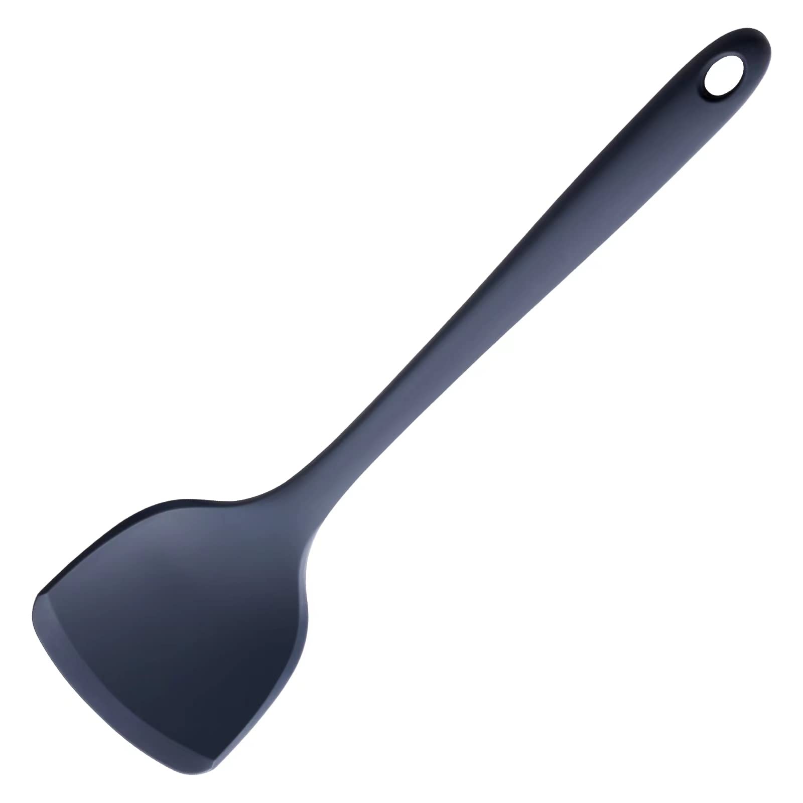 Silicone Spatula for Cooking, Heat Resistant Non Stick Turner, Scratch-Free Cooking Utensil, 13.3" Seamless One Piece Spatula Turner for Flipping Eggs, Burgers, Pancakes, Crepes