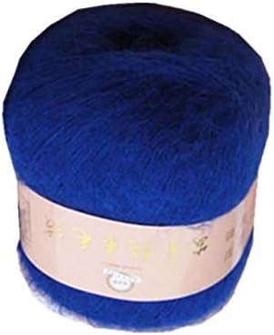 Artilin One Skein Soft&Warm Angola Mohair Cashmere Wool Knitting Yarn 50g,RoyalBlue