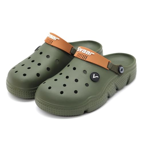 Image of SVAAR Men's Designer Clogs || Sandals with Adjustable Back Strap for Men