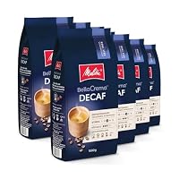 Melitta – Melitta BellaCrema Decaf, Kaffeebohnen, Entkoffeiniert, Stär