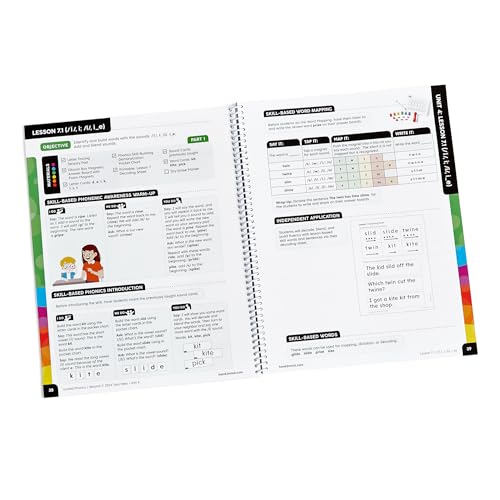hand2mind Guided Phonics + Beyond Focus Lessons Unit 4 Teacher Guide, Science of Reading Classroom Materials, Kindergarten Homeschool Curriculum Supplies, Early Childhood Education Materials by hand2mind - Image 3