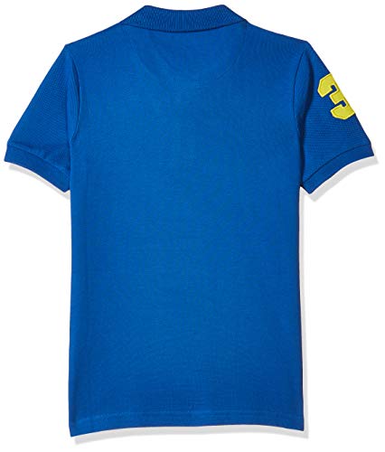 Image of Amazon Brand - Jam & Honey T Shirts for Boys | Regular Fit Solid Print Boys Polo | 100% Cotton Half Sleeves Boys Tshirt