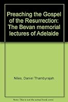 Preaching the Gospel of the Resurrection B0000CIHCG Book Cover