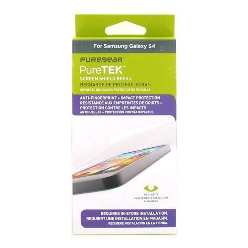 PureGearPuretek HD Anti Fingerprint Screen Protector Refill for Samsung Galaxy S4