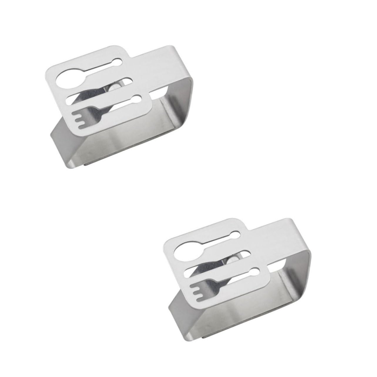 PRETYZOOM 4pcs Metal Stand Table Skirt Clips Tablecloth Flexible Clip Desk Topper Table Cloth Outdoor Tablecloth Clamp Outdoor Table Cover Desktop Stand Moon Decor Outdoor Decor Leaf Wedding