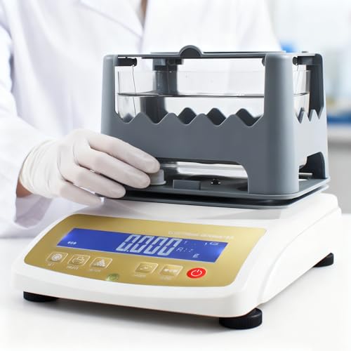 Precious Metal Purity Testing Machine, Authentic Silver & Gold Analyzer Kit, 300g Capacity for Accurate Assay Results, Ideal for Jewelers & Collectors