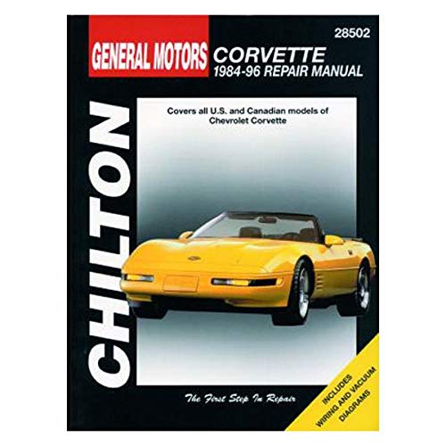 Chilton Chevy Corvette 1984-1996 Repair Manual (28502)