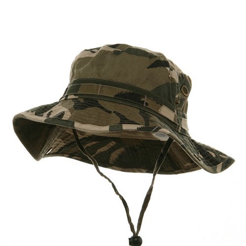 Washed Hunting Hat-Safari W11S41D 
