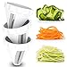 Spiralschneider Gemüse, 3 Set Zucchini Spaghetti Schneider, Zoodle Maker Gemüsehobel Schnelles Schneiden