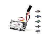 [New Version] Hosim RC Cars Replacement Battery, 500mAh New Version Li-ion Rechargeable Battery for Hosim 9130 9136 9137 9138 9145 Truggy High Speed Truck Accessory Supplies