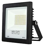 secomp Économie d'énergie Secom TENKO ECO LED Noir 30W 3000LM 5700OK Projecteur