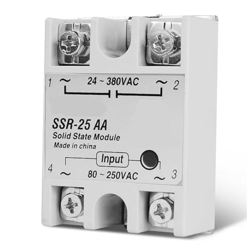 Relé de estado sólido SSR-25A evita arcos eléctricos en circuitos CA a CA 3