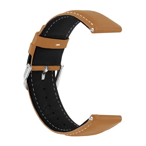 Image of ACM Watch Strap 22mm compatible with Beatxp Exact Smartwatch | Luxury Leather Belt Classic Band