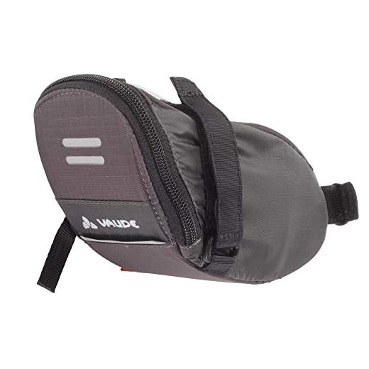 VAUDE mäns race ljus sadelväska Järn L