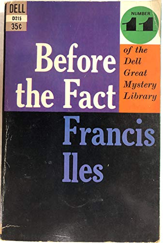 Before the Fact (Dell Great Mystery Library, Nu... B000ZKBKFY Book Cover