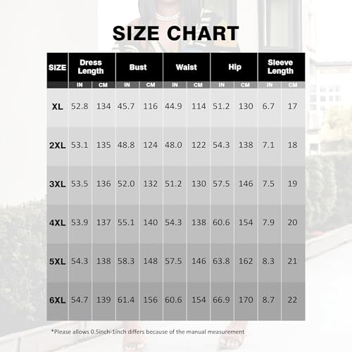 Image of SUZONANA Plus Size Dresses for Curvy Women African Print American Dress Summer Outfits Casual Loose with Pocket