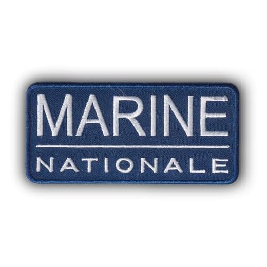 FROM HAWAII WITH LOVE - D666 - Ecusson brodé thermocollant ou a coudre - Dimension: 4,7 cm x 10 cm - marine nationale france francaise militaire armée air terre mer