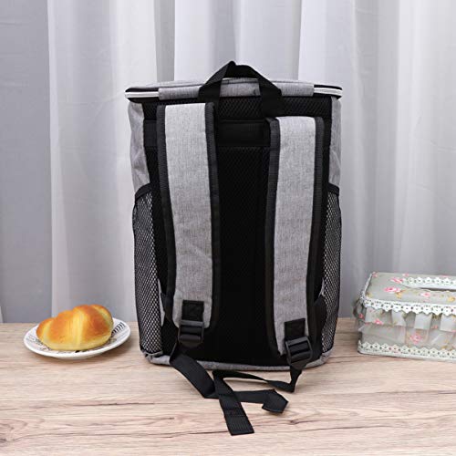 LIOOBO – Mochila de piquenique à prova d'água com isolamento térmico, mochila térmica, leve, à prov