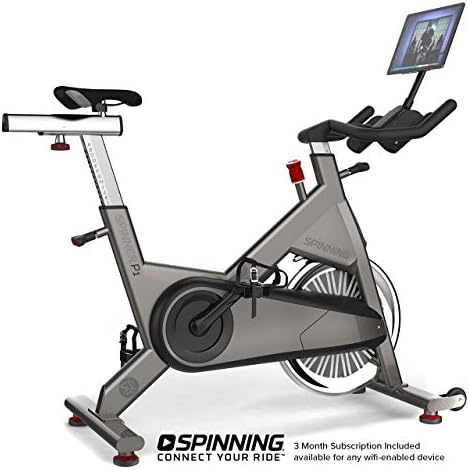 Spinning P-Series Spin Bike Includes Tablet Mount and Cadence Sensor | Full Experience at-Home