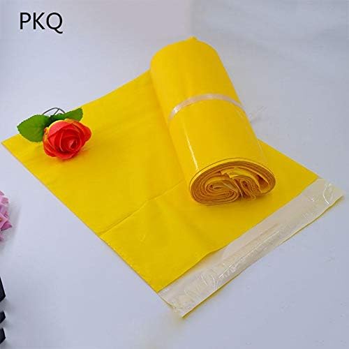 ProLine 9x12 Yellow Poly Mailer Envelopes Shipping Bags with Self Adhesive, Waterproof and Tear-Proof Postal Bags (500)