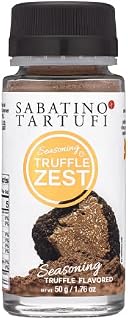 Sabatino Tartufi Truffle Zest Seasoning, The Original All Natural Gourmet Truffle Powder, Plant Based, Vegan and Vegetarian Friendly,Low Carb, Keto, Non-Gmo Project Certified, 50gr