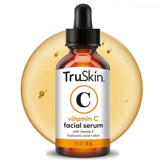 TruSkin Vitamin C Serum for Face – Anti Aging Face Serum with Vitamin C, Hyaluronic Acid, Vitamin E – Brightening Serum for Dark Spots, Even Skin Tone, Eye Area, Fine Lines & Wrinkles, 1 Fl Oz