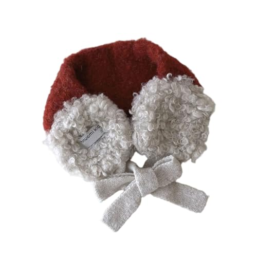 Shurhome Fashion Ear Warmers for Ages 3-12 Soft Adjustable Tie Breathable Winter Accessory Cute Earmuffs