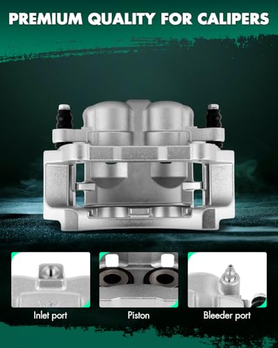 Image of SCITOO Rear Right Brake Caliper With Bracket 18-B4894 Compatible For Dodge Ram 1500 2006-2008 For Dodge Ram 2500 2003-2008 For Dodge Ram 3500 2003-2008