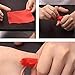 dophee Finger Magic Trick Fake Soft Thumb Tip Close Up Stage Show Prop Prank Toy (5Pcs)