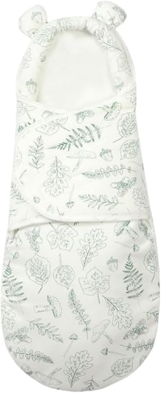 赤ちゃんおくるみ 新生児用 スワドル 安眠寝袋 厚手 春・秋・冬対応 モロー反射対策 抱っこ布 ブランケット・バスタオル兼用 出産準