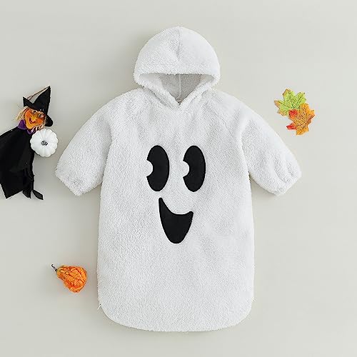 Disfraz de bebé unisex de halloween con mameluco y capucha miniatura 2