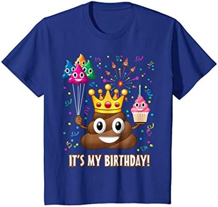It's My Birthday Poop Emoji T-Shirt