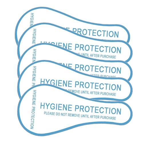 Adhesive Protective Hygiene Try On Stickers for Swimwear,Swimsuits and Lingerie Lingerie Panty Liner/Barrier,4x2 Inch,100 Pcs Per Pack3