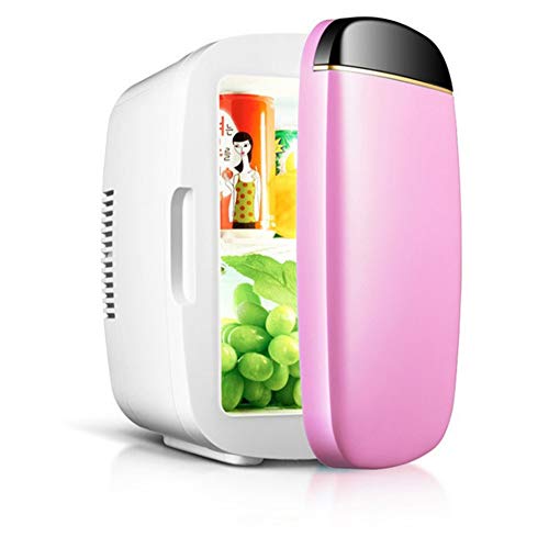 Mini Tragbarer Kompakter Persönlicher Kühlschrank, Kühlt Und Heizt, Kapazität 6 Liter, Thermoelektrisches AC/DC-System, Exklusive