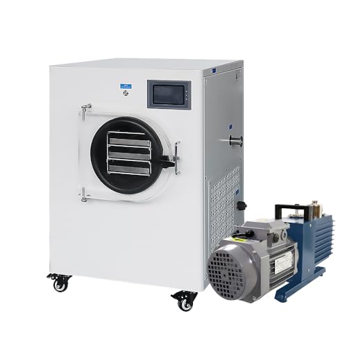 Labfeng -35°C Scientific Freeze Dryer Powerful and Fast Cooling Speed Down to -35°C High Quality SECOP Compressor Recipe Customization Controllable Rate of Freezing