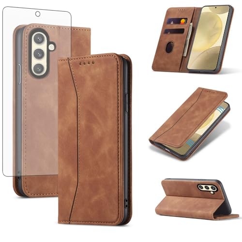 Étui rabat Samsung Galaxy S24 Plus S25 Plus 5G porte-carte support