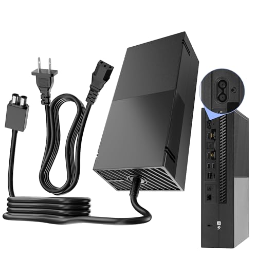 Image of AC Adapter for Xbox 360 One Console,135W Power Supply Brick with Cord,Replacement Power Brick for Xbox 360 One Console(Not Fit for Xbox360 One S /Xbox360 One X)