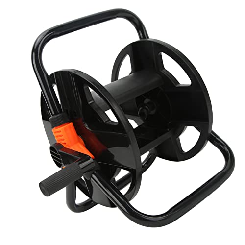 Mumusuki Hose Reels for Outside, Garden Hose Holder Single Arm Tool for Garden Car Washing Watering