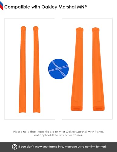 Image of BLAZERBUCK Replacement Ear Socks for Oakley Marshal MNP OX8091 Eyeglass