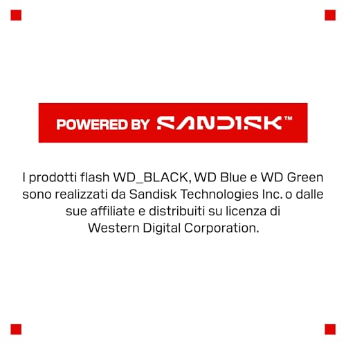 SN850X NVMe SSD 2TB (Fino a 7.300MB/s in lettura, fino a 6.600MB/s in scrittura, M.2 2280, PCIe Gen 4, SSD ad altre Prestazioni per Gaming) POWERED BY SANDISK - Hdd - Immagine 1